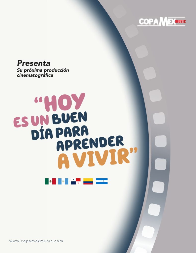 Carpeta de la serie, página 1: portada con el título y las banderas de México, Guatemala, Panamá, Colombia y Honduras